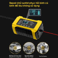 Bộ sạc tự động 12V 6A cho bình ắc quy, ngắt khi đầy