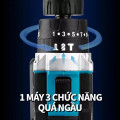 Máy khoan pin mini 3 chức năng 21V kèm hộp phụ kiện 24 chi tiết, Loại 1 pin