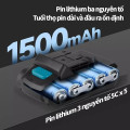 Máy khoan pin mini 3 chức năng 21V kèm hộp phụ kiện 24 chi tiết, Loại 1 pin