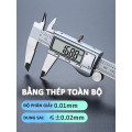 Thước kẹp điện tử 150mm Syntek thép không gỉ, màn hình LCD lớn hiển thị số