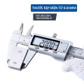 Thước kẹp điện tử 150mm Syntek thép không gỉ, màn hình LCD lớn hiển thị số