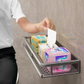 Kệ để đồ nhà tắm, nhà vệ sinh có rãnh thoát nước, chất liệu nhôm không gỉ, Dài 40cm