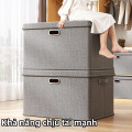 Thùng đựng quần áo gấp gọn đa năng, sức chứa lớn, chắc chắn, Dung tích 40L (44*29*30cm)	