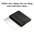 Túi chống sốc laptop loại dày chống va chạm, chống nước cao cấp, Màu xám - 13inch - 13.3inch