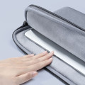 Túi chống sốc laptop loại dày chống va chạm, chống nước cao cấp, Màu xám - 13inch - 13.3inch