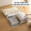 Túi hút chân không quần áo đa năng, bảo quản đồ thông minh, chống ẩm mốc (Tặng bơm tay), Combo 10 túi 40x60	