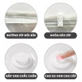Túi hút chân không quần áo đa năng, bảo quản đồ thông minh, chống ẩm mốc (Tặng bơm tay), Combo 10 túi 40x60	