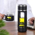 Bình pha trà thủy tinh 2 lớp có lõi lọc trà tiện lợi