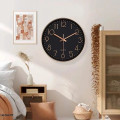 Đồng hồ treo tường kim trôi Quartz cao cấp 30cm, Màu trắng