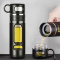 Bình pha trà thủy tinh 2 lớp có lõi lọc trà tiện lợi