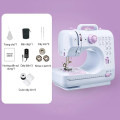 Máy khâu mini tích hợp 12 kiểu may kèm phụ kiện đa năng