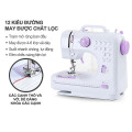 Máy khâu mini tích hợp 12 kiểu may kèm phụ kiện đa năng