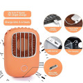 Quạt đeo cổ cầm tay mini làm mát nhanh, tiện lợi, Màu trắng