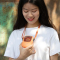 Quạt đeo cổ cầm tay mini làm mát nhanh, tiện lợi, Màu trắng