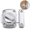 Chốt cửa ngang núm xoay vặn khoá cửa thông minh, 42*30mm dày 13mm	