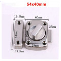 Chốt cửa ngang núm xoay vặn khoá cửa thông minh, 42*30mm dày 13mm	