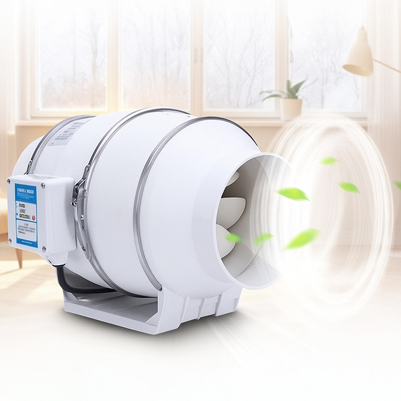 Quạt thông gió hút mùi đường ống hiệu suất cao