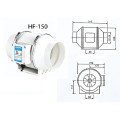 Quạt thông gió hút mùi đường ống hiệu suất cao, HF75 -35W	