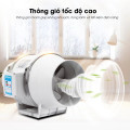 Quạt thông gió hút mùi đường ống hiệu suất cao, HF75 -35W	