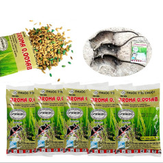 Combo 5 gói diệt chuột Broma 0,005AB trộn sẵn thế hệ mới