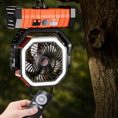 Quạt điện cầm tay airplus pin khủng 20000mah gọn nhẹ tiện dụng, kiểu dáng hiện đại