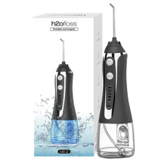 Máy tăm nước cầm tay cao cấp kèm 5 đầu tăm vệ sinh răng miệng