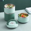 Hộp cơm giữ nhiệt 3 ngăn ăn trưa tiện dụng 