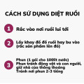 Bột diệt côn trùng, ruồi, gián hiệu quả nhanh chóng, an toàn, 1 gói 100g
