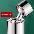 Đầu vòi tăng áp xoay 360 độ chống văng nước, tiết kiệm nước hiệu quả