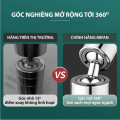 Đầu vòi tăng áp xoay 360 độ chống văng nước, tiết kiệm nước hiệu quả