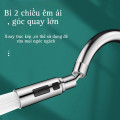 Đầu vòi tăng áp xoay 360 độ chống văng nước, tiết kiệm nước hiệu quả