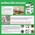 Bột thông tắc và khử mùi đường ống sinh học AMB làm sạch hiệu quả