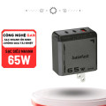 Bộ sạc nhanh type C Basefast 65w đa cổng tiện lợi