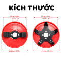 Lưỡi cắt cỏ tận gốc 5 cánh thép cứng siêu bền, chống mòn cao cấp