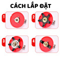 Lưỡi cắt cỏ tận gốc 5 cánh thép cứng siêu bền, chống mòn cao cấp
