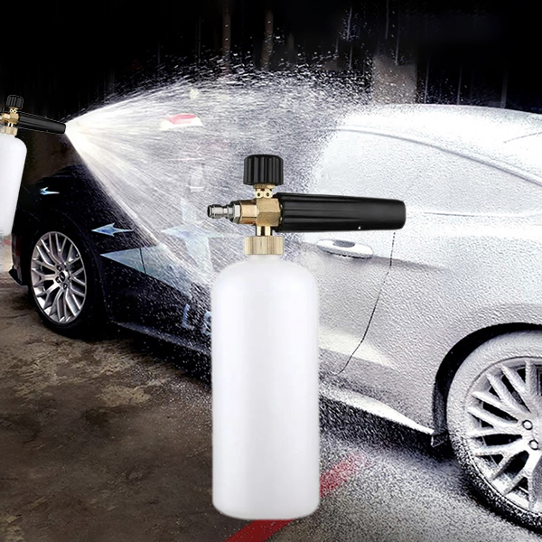 Bình phun bọt tuyết 1L cao áp dung tích lớn tiện lợi cho vệ sinh xe ô tô, xe máy