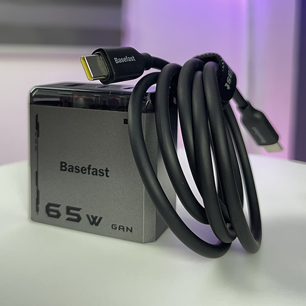 Bộ sạc nhanh type C Basefast 65w đa cổng tiện lợi