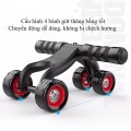 Con lăn 4 bánh thông minh tập cơ bụng săn chắc