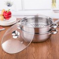 Nồi hấp 2 tầng cách thủy đa năng đường kính 28cm