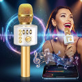 Micro hát Karaoke tích hợp loa bluetooth đa năng