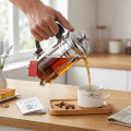 Bình thủy tinh pha cà phê kiểu Pháp dễ vệ sinh 350ml