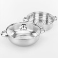 Nồi hấp 2 tầng cách thủy đa năng đường kính 28cm