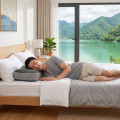 Gối ngủ công thái học vỏ tencel thoáng khí nâng đỡ cổ vai gáy Ema