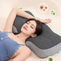 Gối ngủ công thái học vỏ tencel thoáng khí nâng đỡ cổ vai gáy Ema