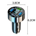 Tẩu sạc thông minh 66W cho ô tô 4 cổng USB và type-c