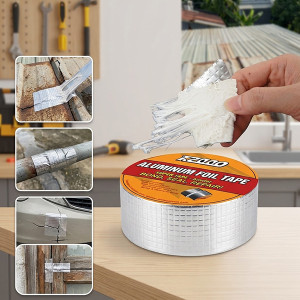 Băng keo chống thấm siêu dính, dán khe nứt, chống dột mái tôn hiệu quả