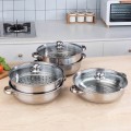 Nồi hấp 2 tầng cách thủy đa năng đường kính 28cm