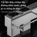 Giá treo dao kéo nhà bếp kèm ống đựng đũa lưu trữ gọn gàng