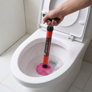 Dụng cụ thông tắc bồn cầu thiết kế đa năng, lực đẩy mạnh