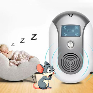 Máy đuổi chuột thông minh bằng sóng siêu âm cao cấp